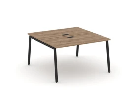 Рабочая станция 2-х сторон. на А-образном каркасе 40 мм 1380х1632х750 Стайл Проджект / Style Project images