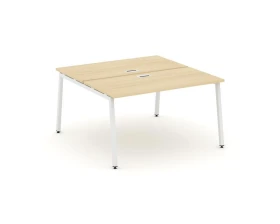 Рабочая станция 2-х сторон. на А-образном каркасе 40 мм 1380х1632х750 Стайл Проджект / Style Project images