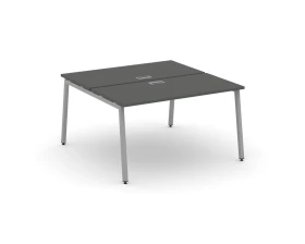 Рабочая станция 2-х сторон. на А-образном каркасе 40 мм 1580х1432х750 Стайл Проджект / Style Project images