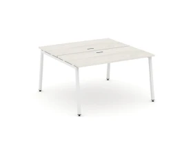 Рабочая станция 2-х сторон. на А-образном каркасе 40 мм 1580х1432х750 Стайл Проджект / Style Project images