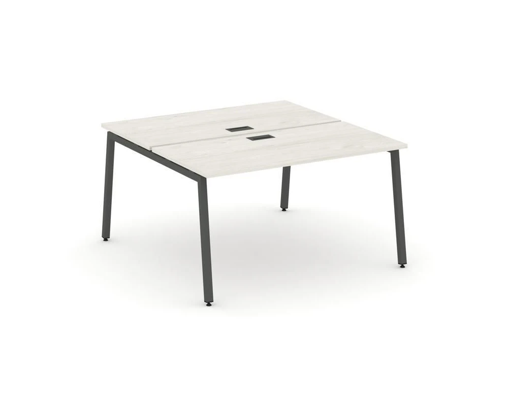 Рабочая станция 2-х сторон. на А-образном каркасе 40 мм 1580х1432х750 Стайл Проджект / Style Project