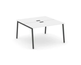 Рабочая станция 2-х сторон. на А-образном каркасе 40 мм 1580х1432х750 Стайл Проджект / Style Project images