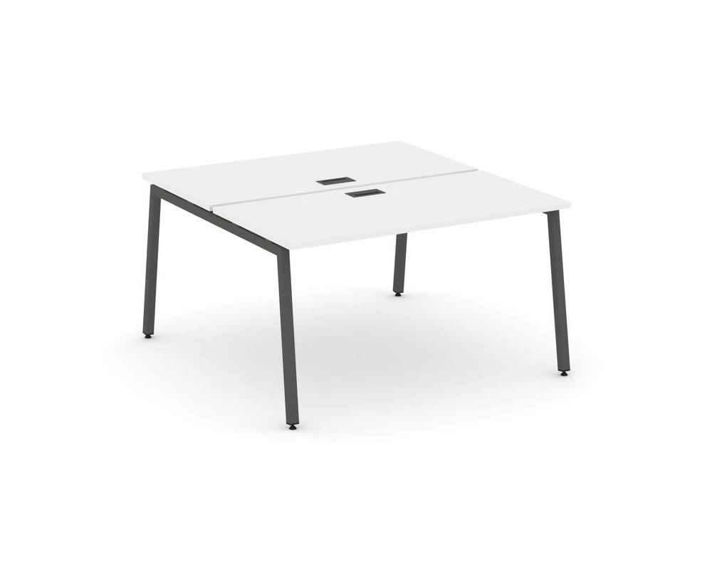 Рабочая станция 2-х сторон. на А-образном каркасе 40 мм 980х1432х750 Стайл Проджект / Style Project