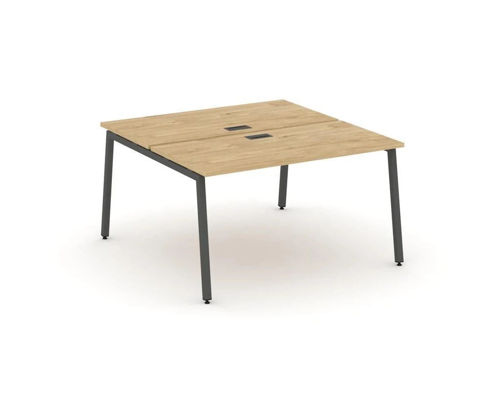 Рабочая станция 2-х сторон. на А-образном каркасе 40 мм 980х1432х750 Стайл Проджект / Style Project