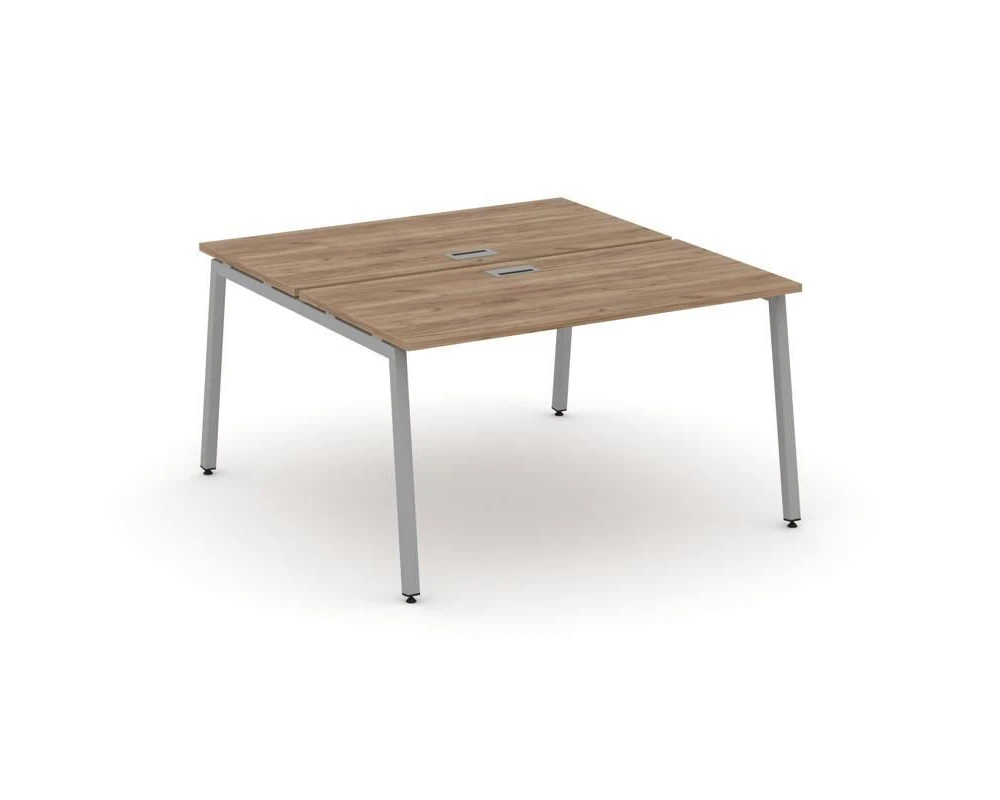 Рабочая станция 2-х сторон. на А-образном каркасе 40 мм 980х1432х750 Стайл Проджект / Style Project