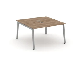 Рабочая станция 2-х сторон. на А-образном каркасе 50 мм 1180х1232х750 Стайл Проджект / Style Project images