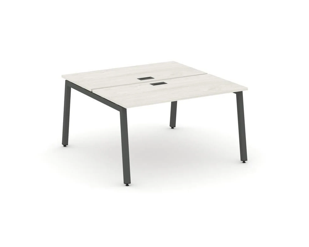 Рабочая станция 2-х сторон. на А-образном каркасе 50 мм 1180х1432х750 Стайл Проджект / Style Project