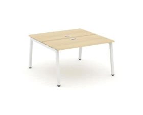 Рабочая станция 2-х сторон. на А-образном каркасе 50 мм 1180х1632х750 Стайл Проджект / Style Project images