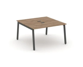 Рабочая станция 2-х сторон. на А-образном каркасе 50 мм 1380х1232х750 Стайл Проджект / Style Project images