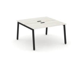 Рабочая станция 2-х сторон. на А-образном каркасе 50 мм 980х1232х750 Стайл Проджект / Style Project images