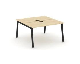 Рабочая станция 2-х сторон. на А-образном каркасе 50 мм 980х1232х750 Стайл Проджект / Style Project images