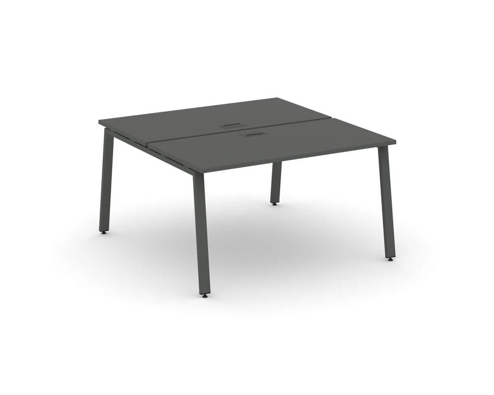 Рабочая станция 2-х сторон. на А-образном каркасе 60 мм 1380х1232х750 Стайл Проджект / Style Project