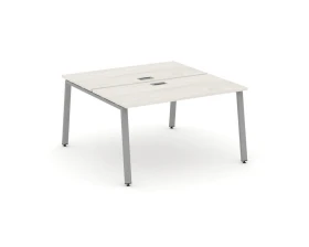 Рабочая станция 2-х сторон. на А-образном каркасе 60 мм 1380х1232х750 Стайл Проджект / Style Project images