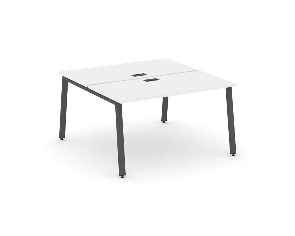 Рабочая станция 2-х сторон. на А-образном каркасе 60 мм 1380х1432х750 Стайл Проджект / Style Project