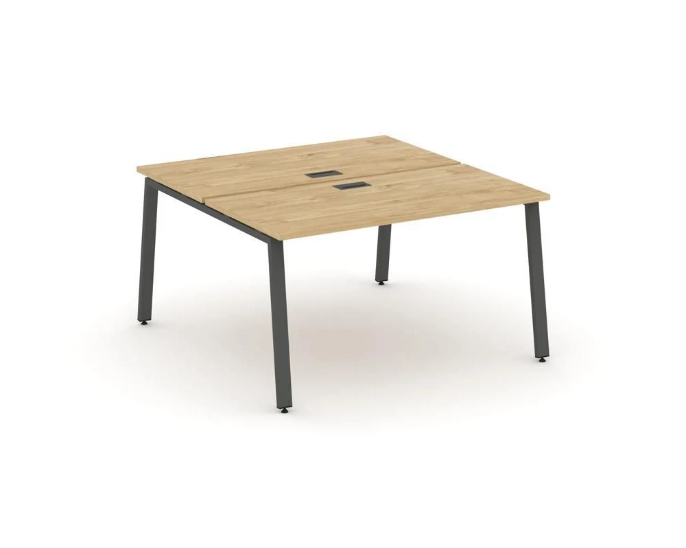 Рабочая станция 2-х сторон. на А-образном каркасе 60 мм 1580х1232х750 Стайл Проджект / Style Project