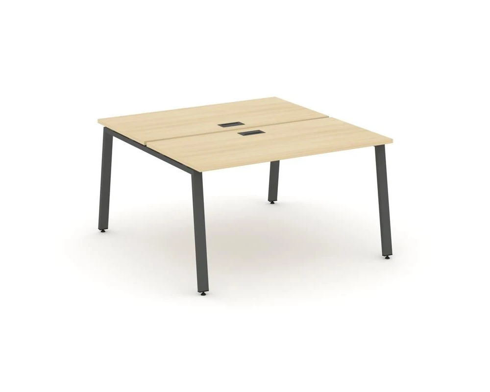 Рабочая станция 2-х сторон. на А-образном каркасе 60 мм 1580х1232х750 Стайл Проджект / Style Project