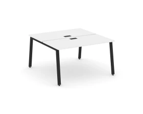 Рабочая станция 2-х сторон. на А-образном каркасе 60 мм 980х1432х750 Стайл Проджект / Style Project images