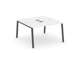 Рабочая станция 2-х сторон. на А-образном каркасе 60 мм 980х1432х750 Стайл Проджект / Style Project images