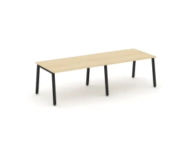Стол переговорный на А-образном каркасе 60 мм 1960х980х750 Стайл Проджект / Style Project images