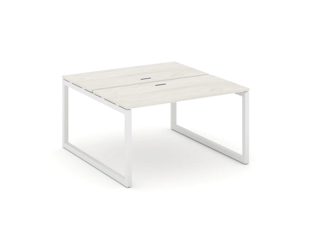 Рабочая станция 2-х сторон. на О-образном каркасе 50 мм 1180x1232x750 Стайл Проджект / Style Project