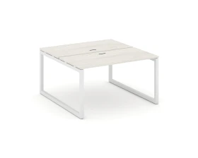 Рабочая станция 2-х сторон. на О-образном каркасе 50 мм 1180x1232x750 Стайл Проджект / Style Project images