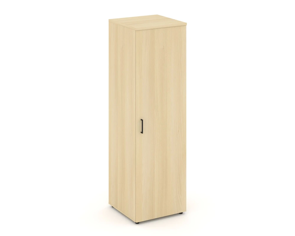 Гардероб узкий глубокий с полкой и штангой-трубой овальной 600x600x1982 зад. стенка HDF Стайл Проджект / Style Project