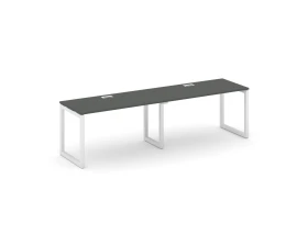 Рабочая станция 1 сторон. на О-образном каркасе 50 мм 1960x600x750 Стайл Проджект / Style Project images