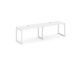 Рабочая станция 1 сторон. на О-образном каркасе 50 мм 2360x600x750 Стайл Проджект / Style Project images