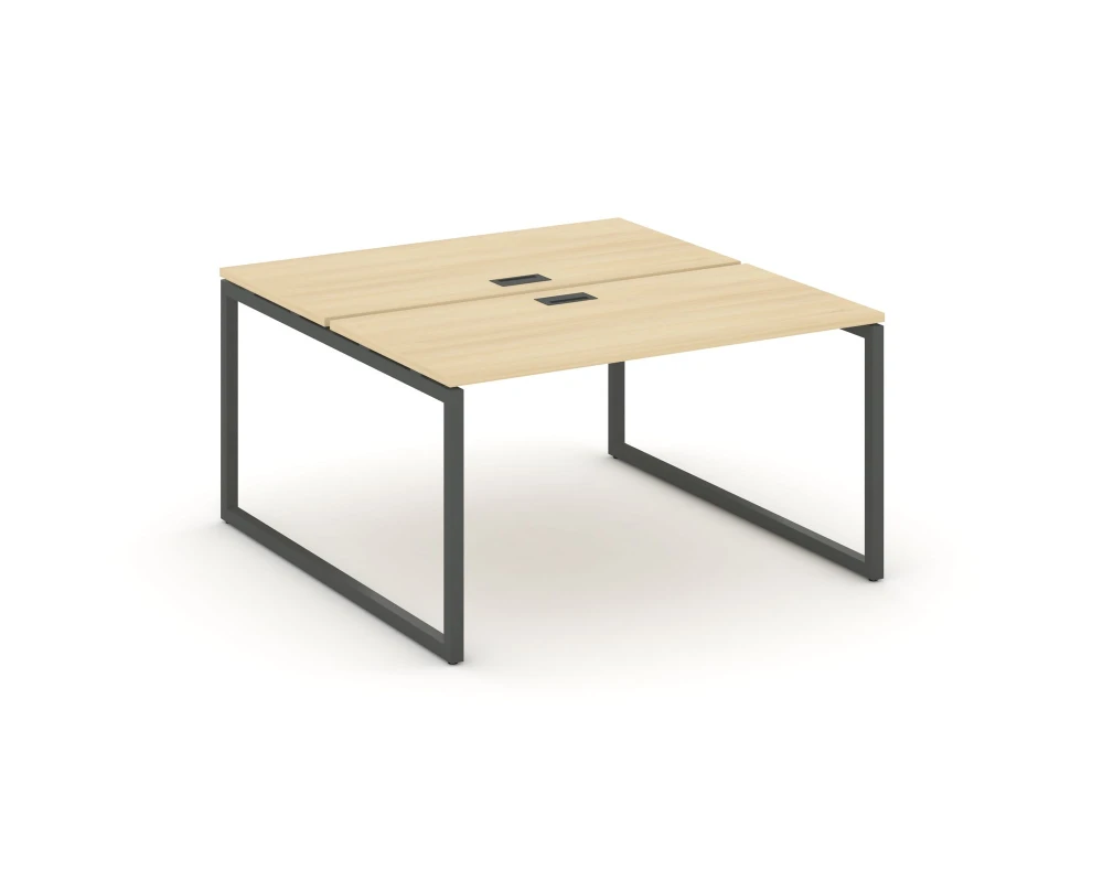 Рабочая станция 2-х сторон. на О-образном каркасе 40 мм 980x1232x750 Стайл Проджект / Style Project