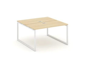 Рабочая станция 2-х сторон. на О-образном каркасе 40 мм 980x1432x750 Стайл Проджект / Style Project images