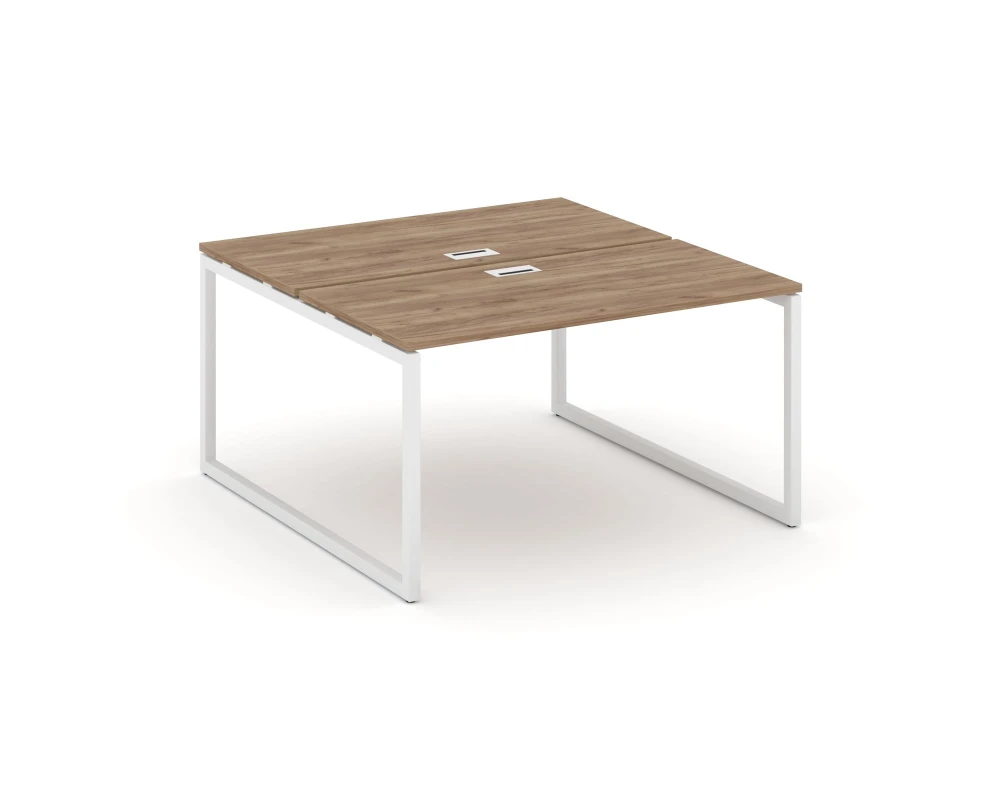 Рабочая станция 2-х сторон. на О-образном каркасе 40 мм 980x1632x750 Стайл Проджект / Style Project