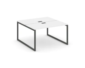 Рабочая станция 2-х сторон. на О-образном каркасе 40 мм 980x1632x750 Стайл Проджект / Style Project images