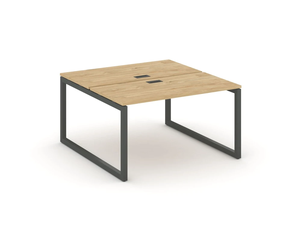 Рабочая станция 2-х сторон. на О-образном каркасе 50 мм 980x1232x750 Стайл Проджект / Style Project