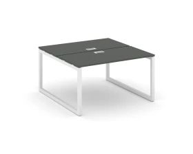 Рабочая станция 2-х сторон. на О-образном каркасе 50 мм 980x1232x750 Стайл Проджект / Style Project images