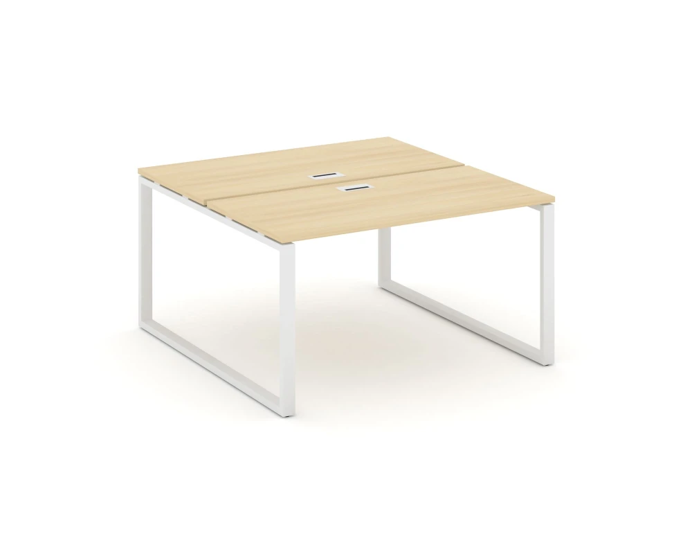 Рабочая станция 2-х сторон. на О-образном каркасе 60 мм 1180x1232x750 Стайл Проджект / Style Project