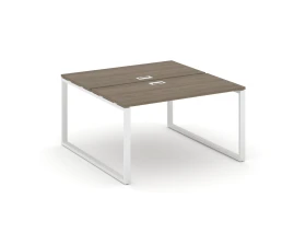 Рабочая станция 2-х сторон. на О-образном каркасе 60 мм 1380x1232x750 Стайл Проджект / Style Project images