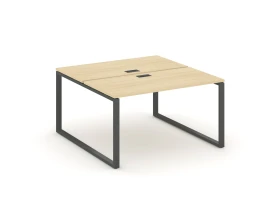 Рабочая станция 2-х сторон. на О-образном каркасе 60 мм 980x1232x750 Стайл Проджект / Style Project images