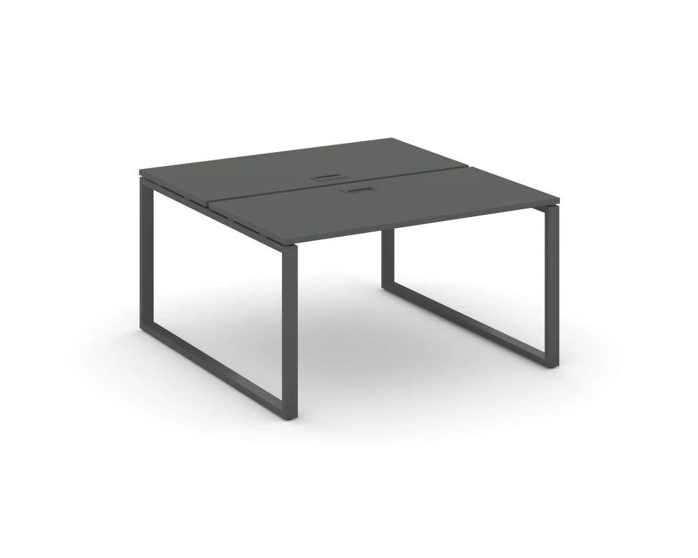 Рабочая станция 2-х сторон. на О-образном каркасе 60 мм 980x1232x750 Стайл Проджект / Style Project