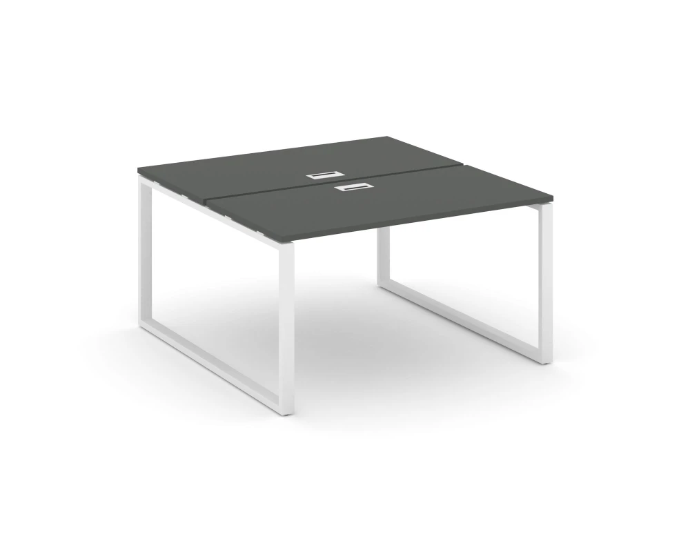 Рабочая станция 2-х сторон. на О-образном каркасе 60 мм 980x1232x750 Стайл Проджект / Style Project