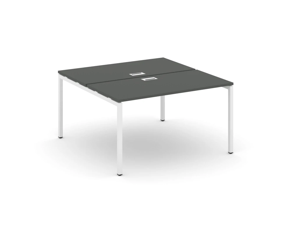 Рабочая станция 2-х сторон. на П-образном каркасе 40 мм 1380x1232x750 Стайл Проджект / Style Project