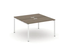 Рабочая станция 2-х сторон. на П-образном каркасе 40 мм 1380x1232x750 Стайл Проджект / Style Project images