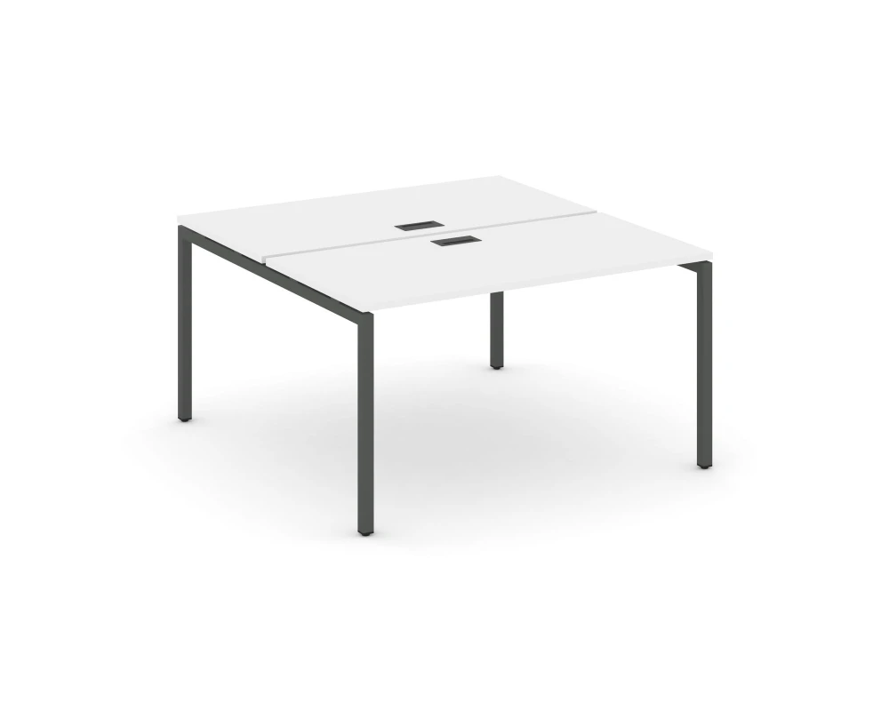 Рабочая станция 2-х сторон. на П-образном каркасе 40 мм 1380x1632x750 Стайл Проджект / Style Project