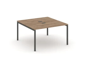 Рабочая станция 2-х сторон. на П-образном каркасе 40 мм 980x1232x750 Стайл Проджект / Style Project images