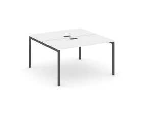 Рабочая станция 2-х сторон. на П-образном каркасе 40 мм 980x1432x750 Стайл Проджект / Style Project images