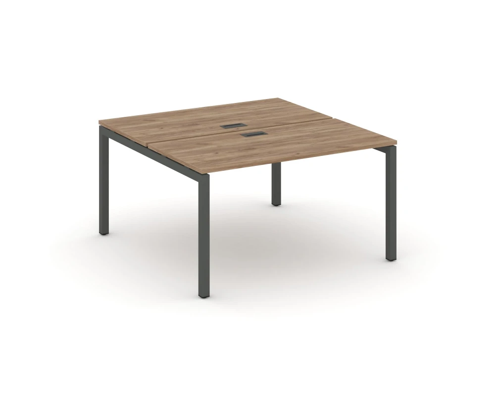 Рабочая станция 2-х сторон. на П-образном каркасе 50 мм 1180x1432x750 Стайл Проджект / Style Project