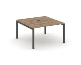 Рабочая станция 2-х сторон. на П-образном каркасе 50 мм 1180x1632x750 Стайл Проджект / Style Project images