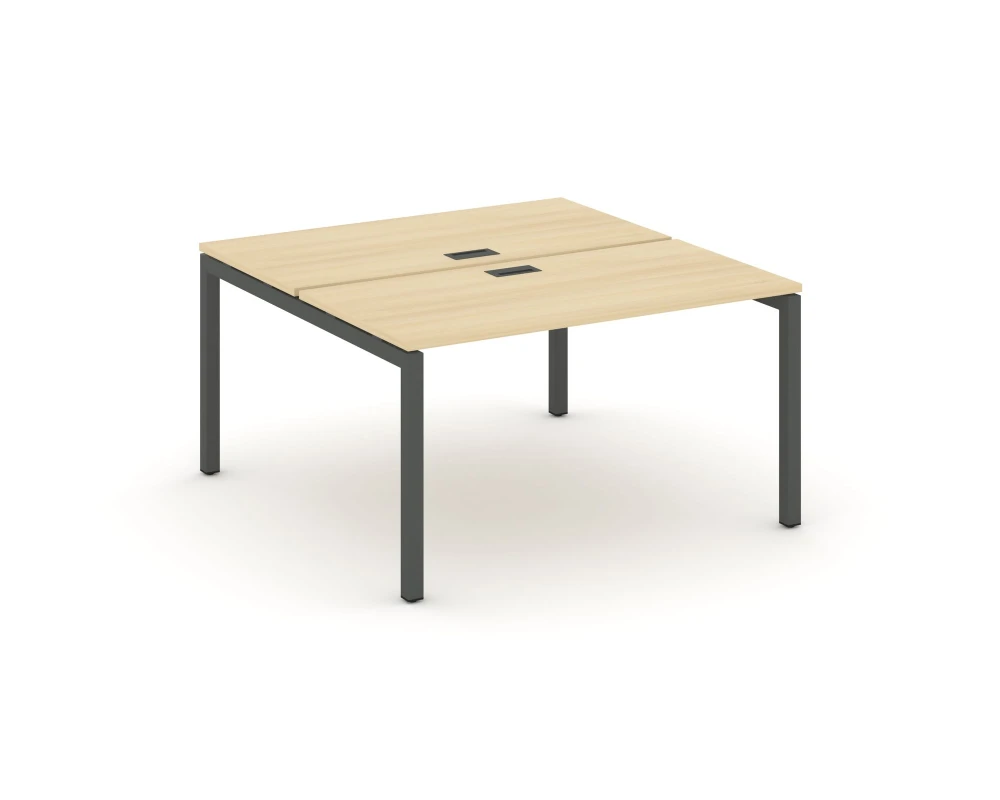 Рабочая станция 2-х сторон. на П-образном каркасе 50 мм 1380x1432x750 Стайл Проджект / Style Project