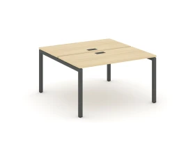 Рабочая станция 2-х сторон. на П-образном каркасе 50 мм 1380x1432x750 Стайл Проджект / Style Project images