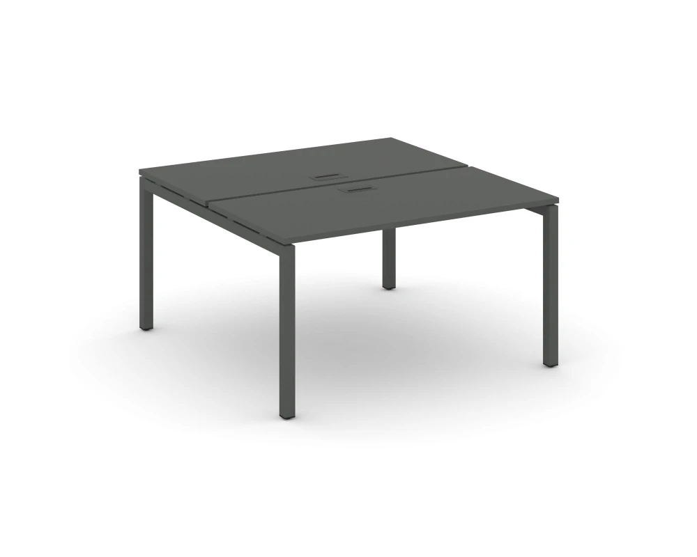 Рабочая станция 2-х сторон. на П-образном каркасе 50 мм 980x1632x750 Стайл Проджект / Style Project