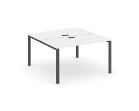 Рабочая станция 2-х сторон. на П-образном каркасе 60 мм 1180x1432x750 Стайл Проджект / Style Project images